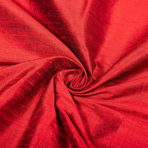 Silk Dupioni (54 inch) Fabric SV574021 Red / Black Image A2