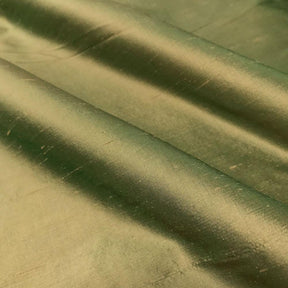 Iridescent Silk Shantung 45 Fabric SV575992 Iridescent Gold/Green 2