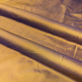 Iridescent Silk Shantung 45 Fabric SV575987 Iridescent Gold/Royal Blue 2