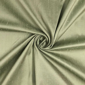 Iridescent Silk Shantung 45 Fabric SV575988 Iridescent Sage/Olive 1