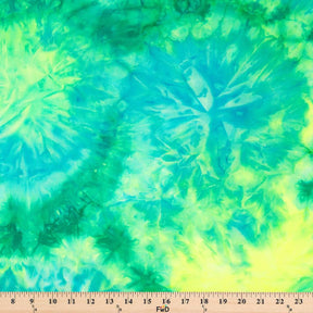 Tie Dye Printed Brushed Jersey Fabric SV577624 Blueberry Lime 4