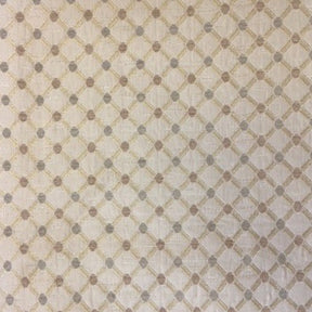 Diamond Chenille Upholstery Fabric SV571539 Beige 1