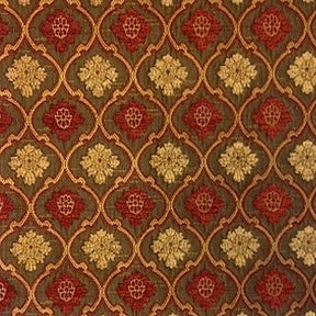 Designer Chenille Fabric SV571532 Burgundy 1
