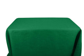 Burlap 6 Feet Banquet Table Covers Kelly Green 1