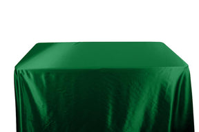 Charmeuse Satin 6 Feet Banquet Table Covers Olive 3