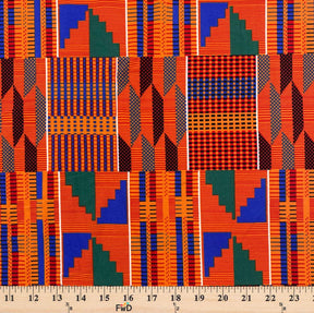 Kente African Print Dty Brushed 3 4 Fabric SV576914 2