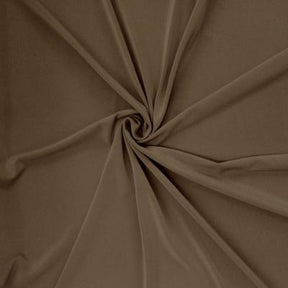 Ity Stretch Knit Jersey Rod Pocket Curtains Khaki 3