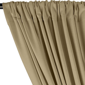 Ponte De Roma Rod Pocket Curtains Khaki 2