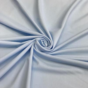 Matte Milliskin Rod Pocket Curtains Light Blue 3