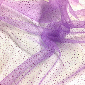 Sparkle Glitter Tulle Fabric SV573741 Lilac 1