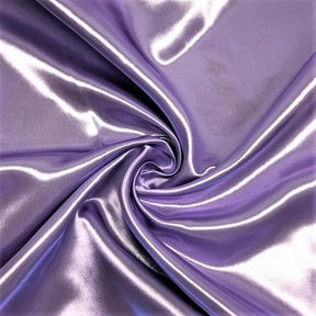Bridal Satin Rod Pocket Curtains Lilac 3