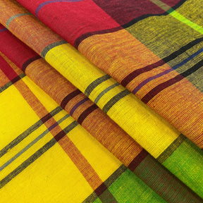 Madras Plaid Fabric Style 101 SV575404 2