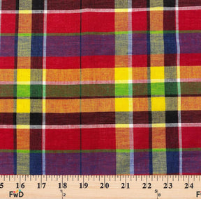 Madras Plaid Fabric 312 Fabric SV577582 2