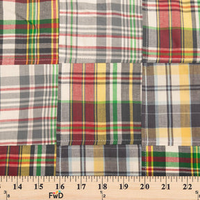 Patchwork Nantucket Madras Plaid Cameron Fabric SV576850 3