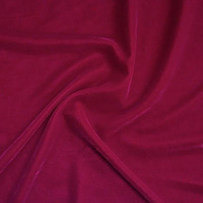 Micro Velvet Rod Pocket Curtains Magenta 3