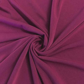 Ity Stretch Knit Jersey Rod Pocket Curtains Magenta 3