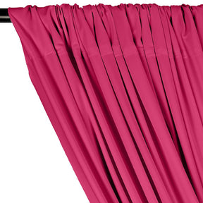 Matte Milliskin Rod Pocket Curtains Magenta 2