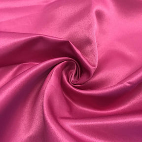 Matte Satin Peau De Soie Rod Pocket Curtains Magenta 3
