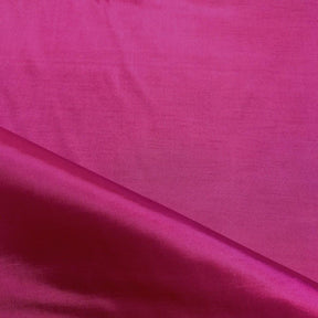 Poly China Silk Lining Rod Pocket Curtains Magenta 3