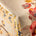 Rose Metallic Oilcloth Fabric SV578102 Gold 1