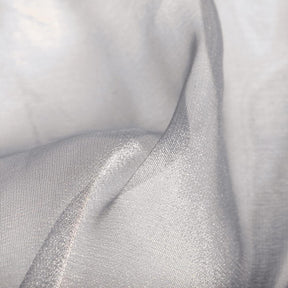Metallic Silk Organza Fabric SV577749 Cadet Grey 2