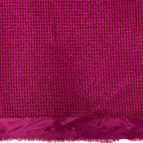 Metallic Brocade On Satin Fabric SV575833 Fuchsia 3