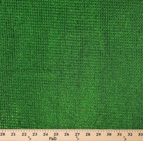 Metallic Brocade On Satin Fabric SV575832 Kelly Green On Black 2