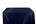 Charmeuse Satin 6 Feet Banquet Table Covers Blue 1