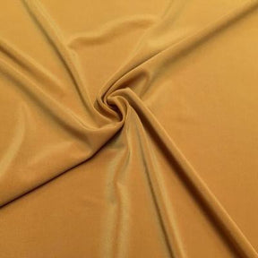 Ity Stretch Knit Jersey Rod Pocket Curtains Mist Gold 3