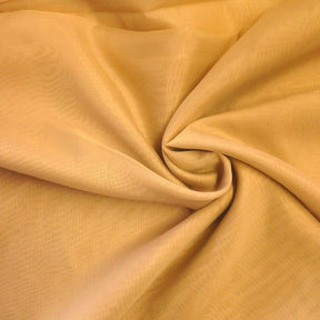 Sheer Voile Rod Pocket Curtains Mist Gold 3