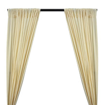 Natural Muslin Unbleached Rod Pocket Curtains  1