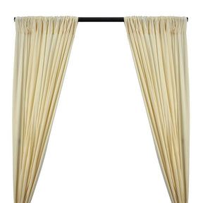 Natural Muslin Unbleached Rod Pocket Curtains  1