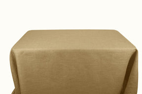 Burlap 6 Feet Banquet Table Covers Natural 2