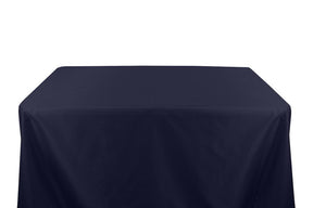 Rip Stop Pu Coated 8 Feet Banquet Table Covers Navy 1