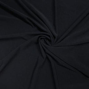 Ity Stretch Knit Jersey Rod Pocket Curtains Navy Blue 3
