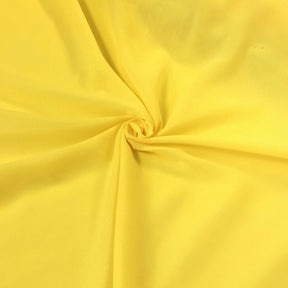 Polyester Chiffon Rod Pocket Curtains Neon Yellow 4