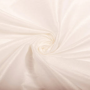 Polyester Dupioni Rod Pocket Curtains All Colors Available White 3