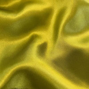 Charmeuse Satin Rod Pocket Curtains Olive 3