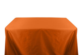 Rip Stop Pu Coated 6 Feet Banquet Table Covers Orange 1