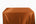 Charmeuse Satin 6 Feet Banquet Table Covers Orange 1