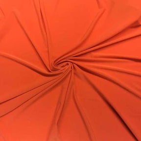 Ity Stretch Knit Jersey Rod Pocket Curtains Orange 3