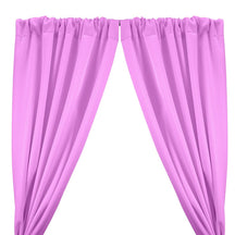 Neoprene Scuba Rod Pocket Curtains Orchid 1