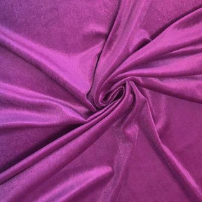 Stretch Velvet Rod Pocket Curtains Orchid 3