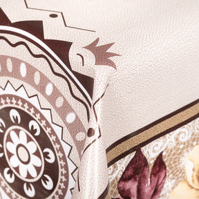 Ornamental Floral Oilcloth Fabric SV578096 1