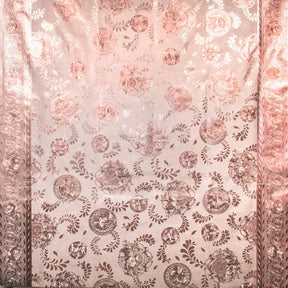 Ornamental Metallic Oilcloth Fabric SV578109 2