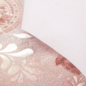 Ornamental Metallic Oilcloth Fabric SV578109 3