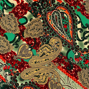 Paisley Maize Printed Ity 10 2 Fabric SV574958 1