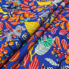 Passion Leaf Print Fabric SV577438 Summer 2