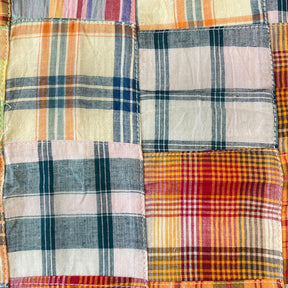 Patchwork Nantucket Madras Plaid Daisy Fabric SV576853 2