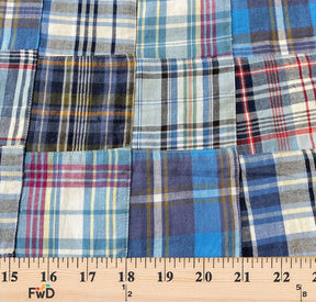 Patchwork Nantucket Madras Plaid George Fabric SV576856 4